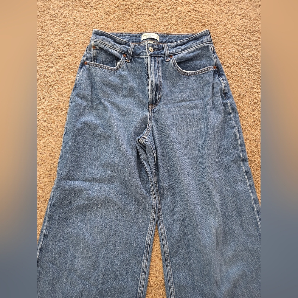 Abercrombie & Fitch Blue Flare Jeans
